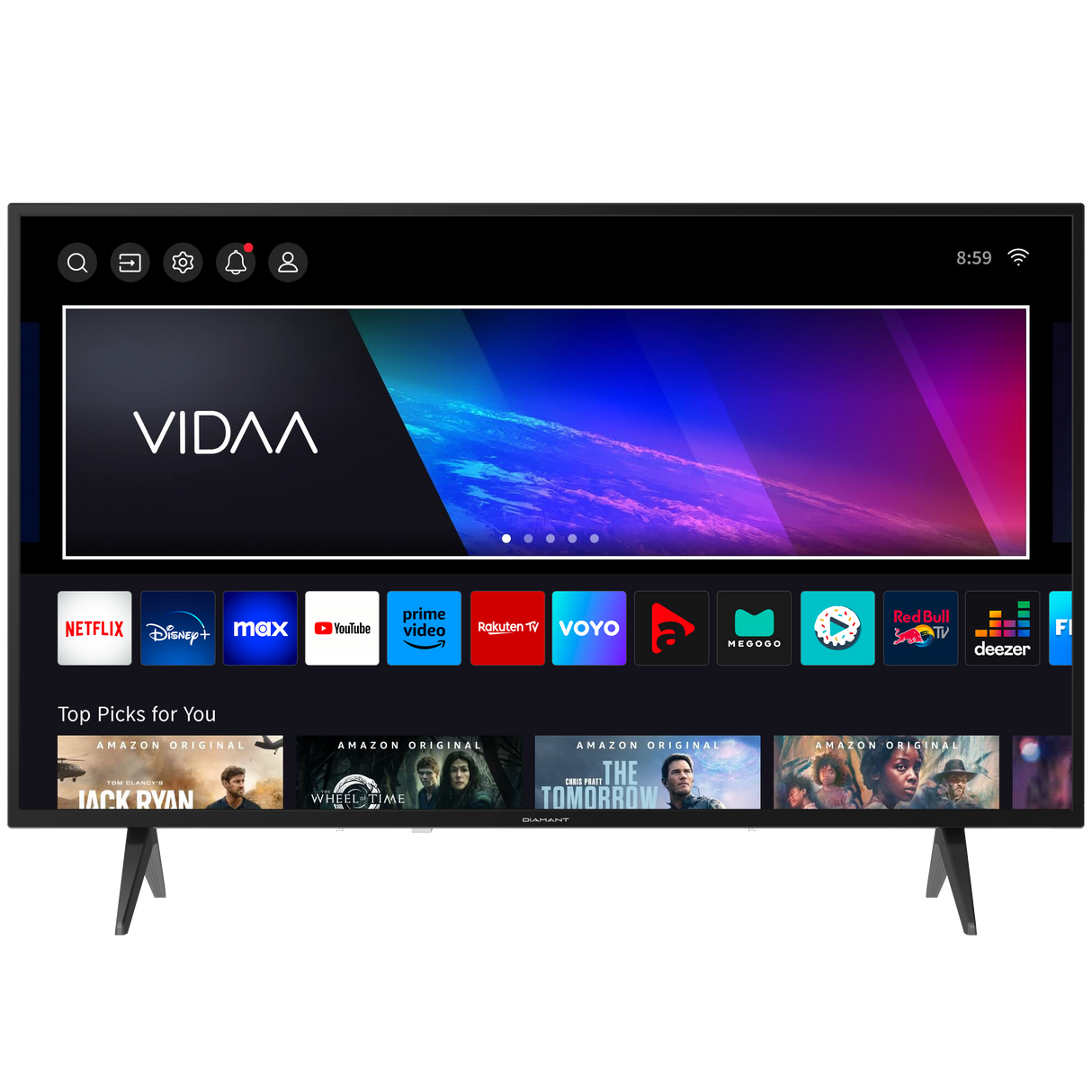 Horizon Smart TV - HD LED Televisie - Diamant Serie - WiFi - Netflix