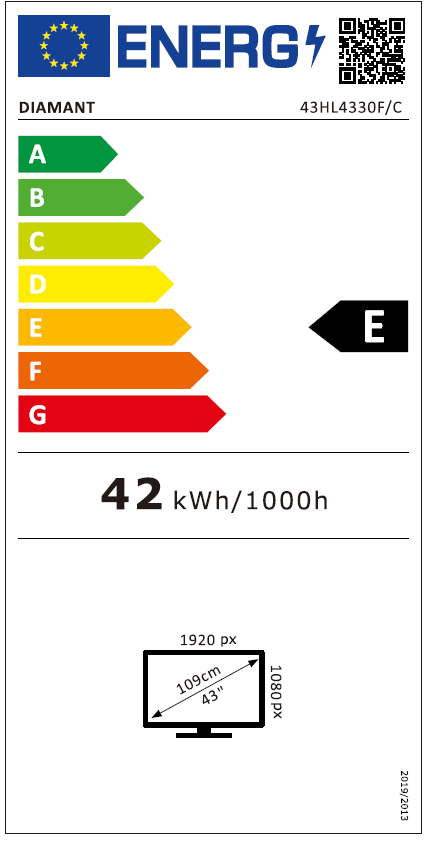 Horizon Smart TV - Full HD LED Televisie - Diamant Serie - WiFi - Netflix