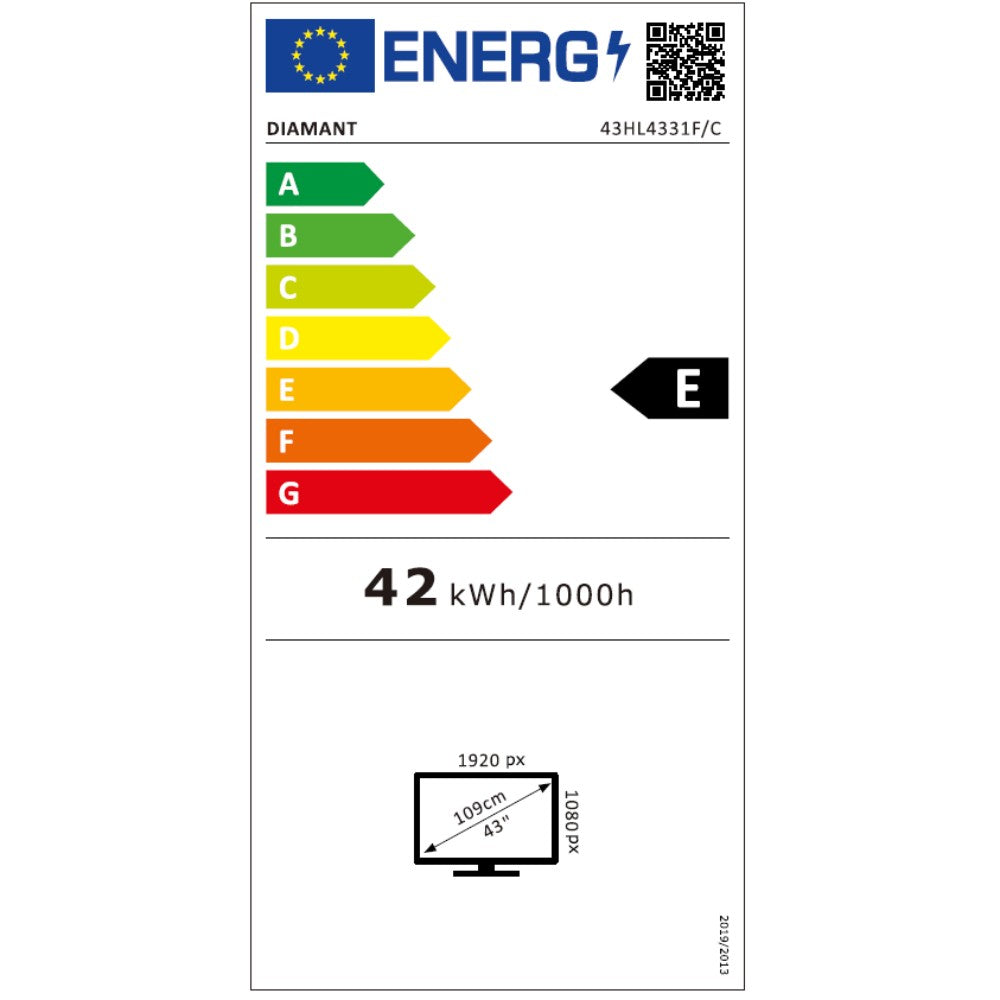 Horizon Smart TV - Full HD LED Televisie - Diamant Serie - WiFi - Netflix - Frameless