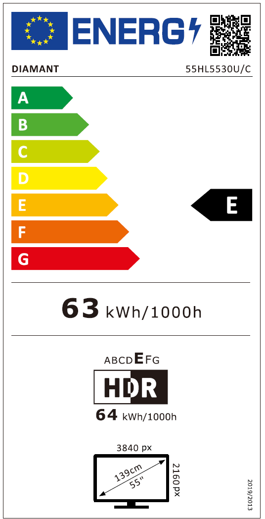 Horizon Smart TV - 4K LED Televisie - Diamant Serie ULTRA HD - WiFi - Netflix - Frameless