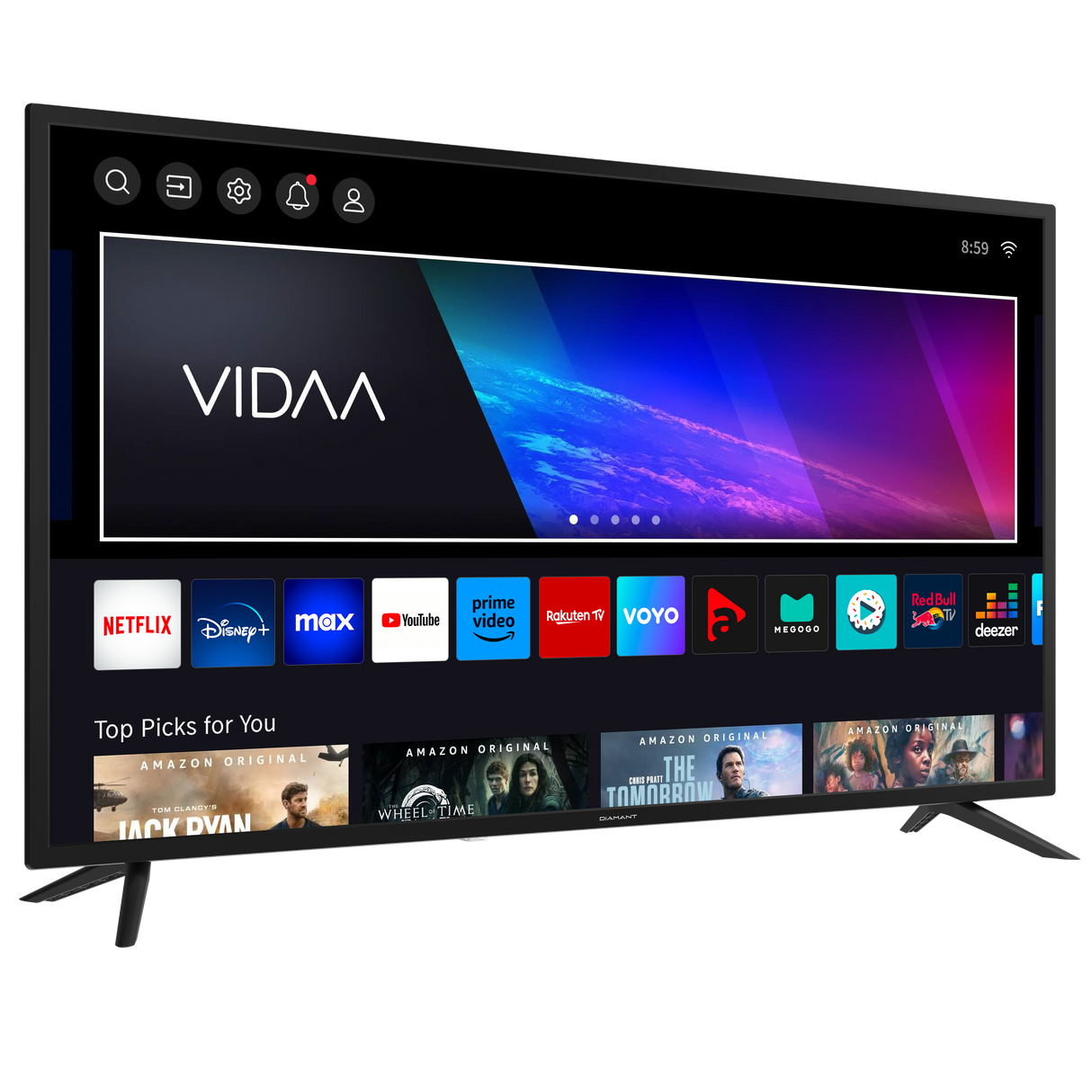 Horizon Smart TV - HD LED Televisie - Diamant Serie - WiFi - Netflix