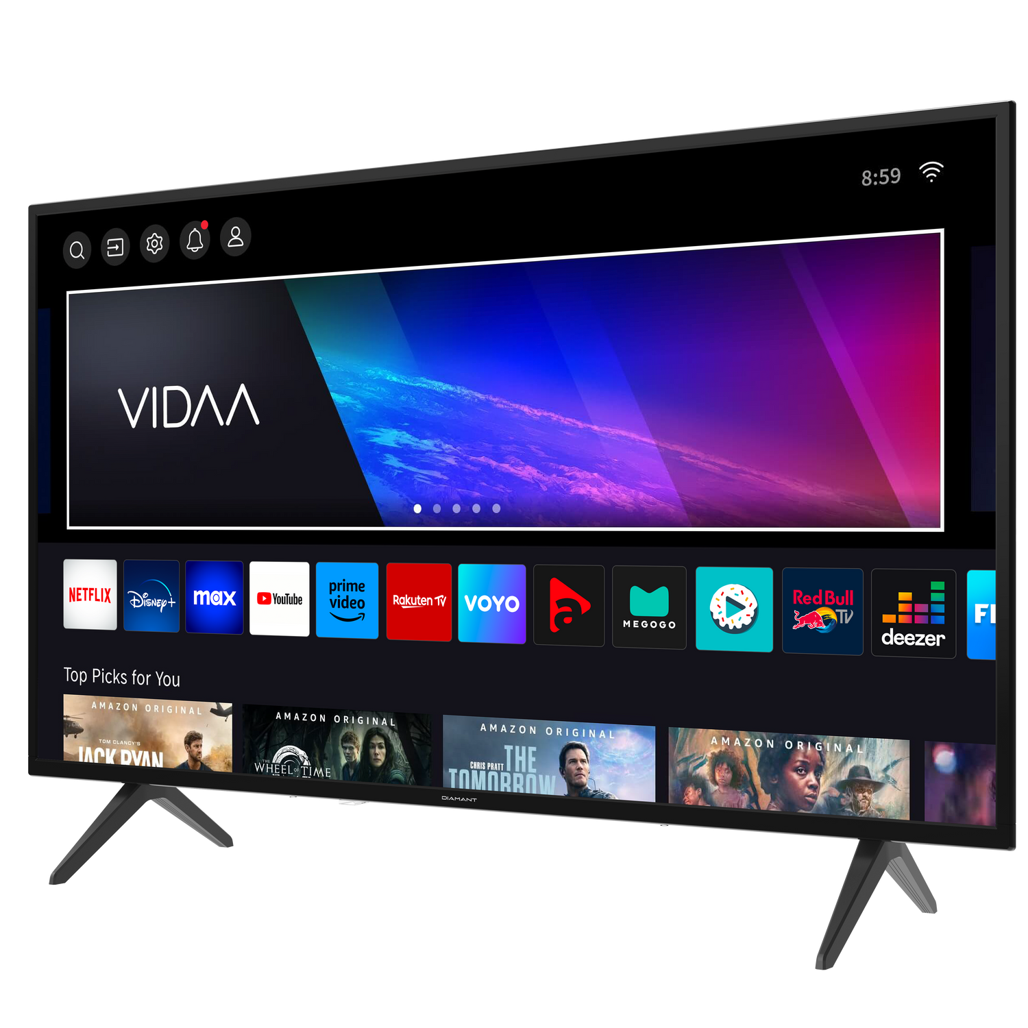 Horizon Smart TV - HD LED Televisie - Diamant Serie - WiFi - Netflix