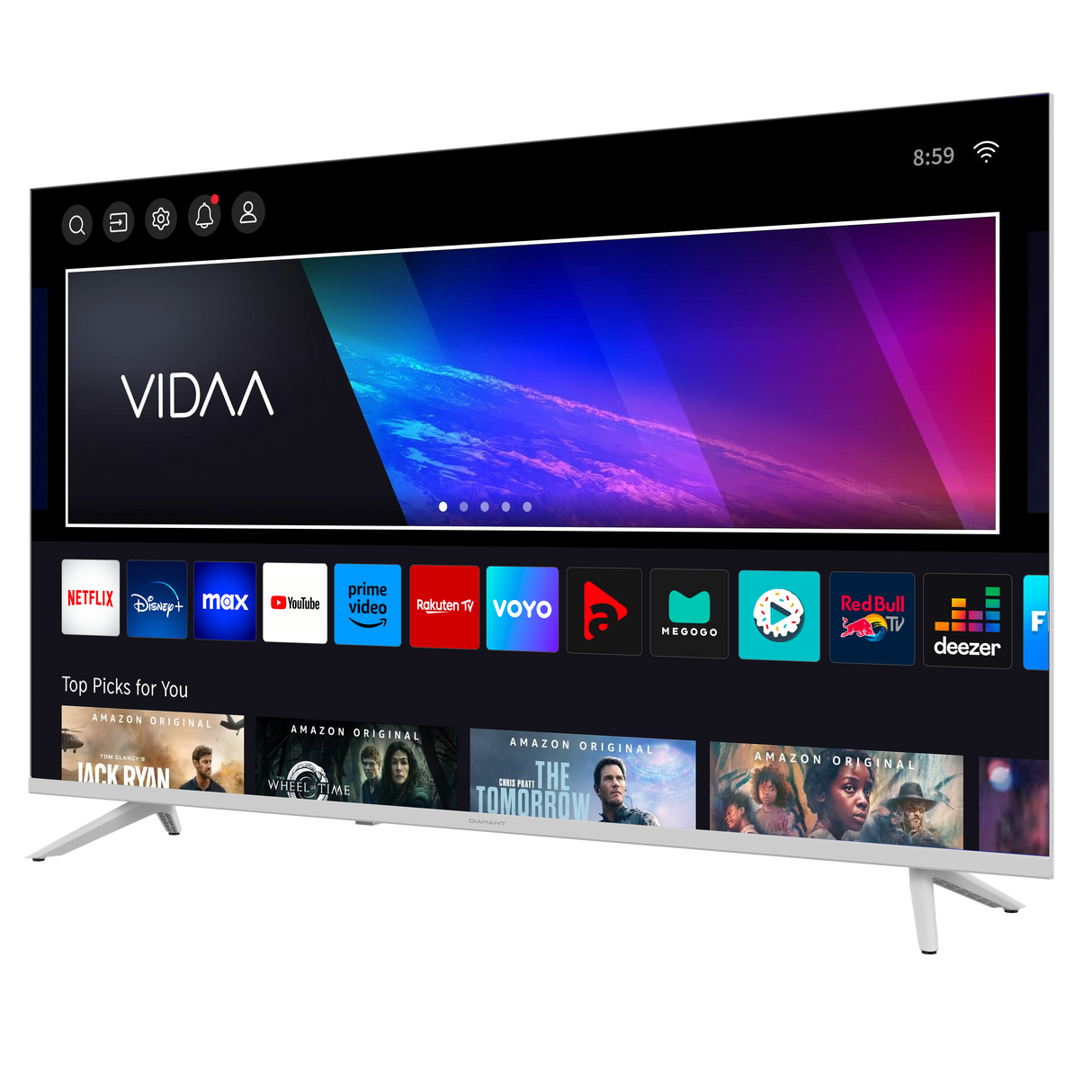 Horizon Smart TV - HD LED Televisie - Diamant Serie - WiFi - Netflix - Frameless Slim Design