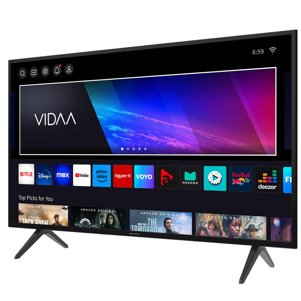 Horizon Smart TV - Full HD LED Televisie - Diamant Serie - WiFi - Netflix