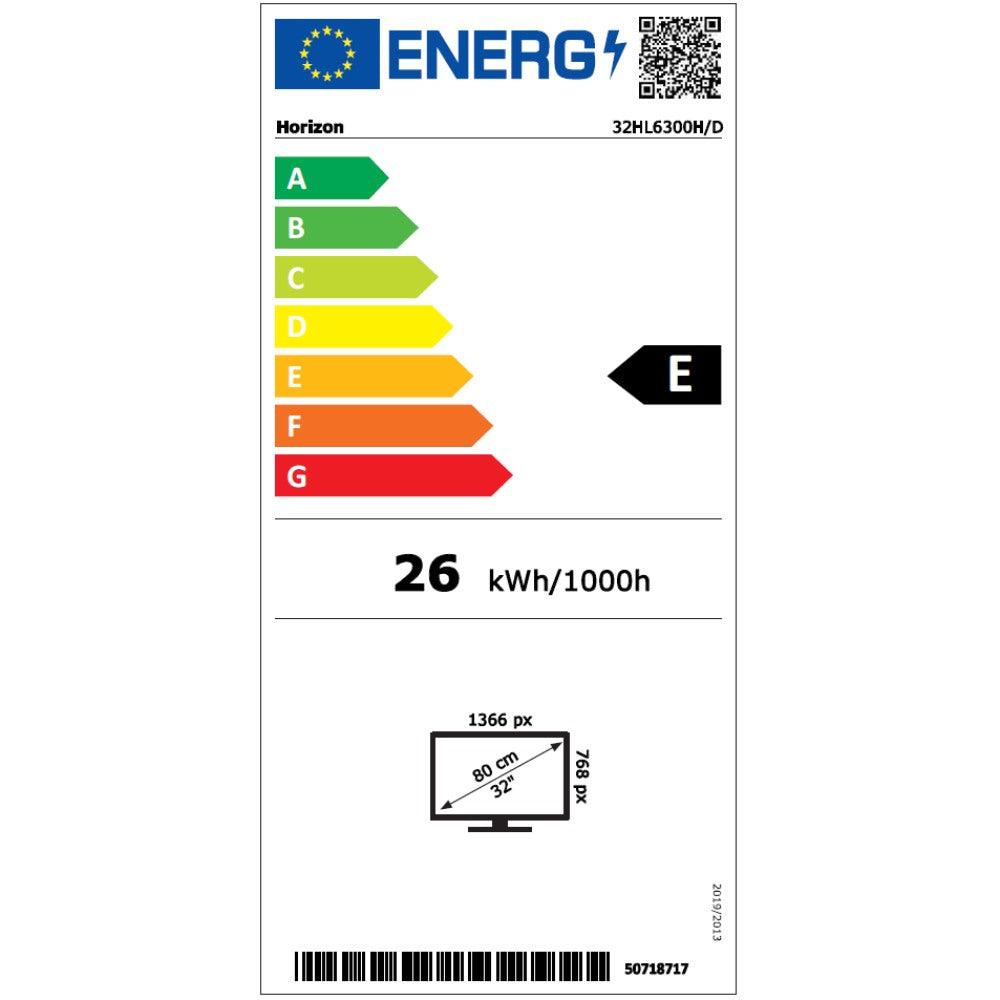 Horizon TV - Full HD LED Televisie - XT Line - Ultra Narrow - Dolby Audio