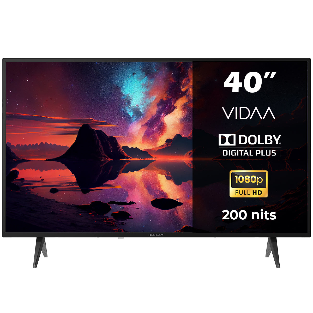 Horizon Smart TV - Full HD LED Televisie - Diamant Serie - WiFi - Netflix