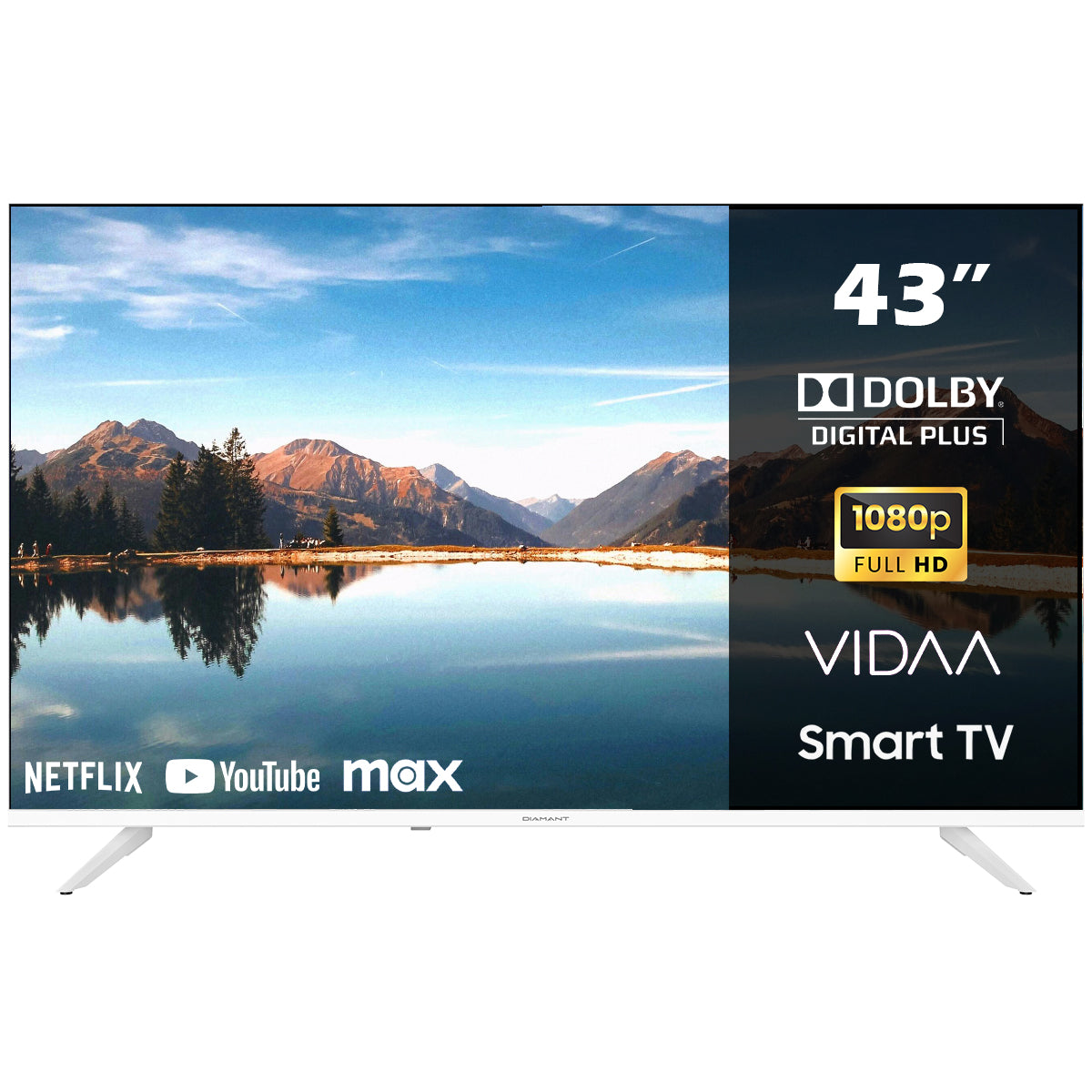 Horizon Smart TV - Full HD LED Televisie - Diamant Serie - WiFi - Netflix - Frameless