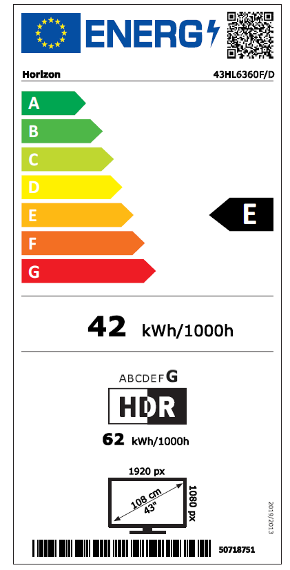 Horizon Smart TV - 2K Full HD LED Televisie - XT Line - WiFi - Netflix - Ultra Narrow
