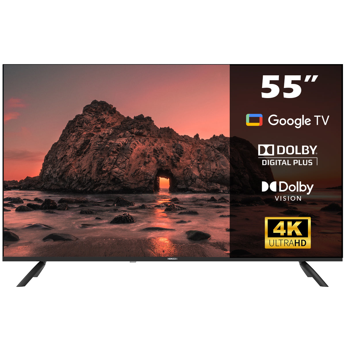 Horizon Smart TV - 4K LED Televisie - XT Line - ULTRA HD - WiFi - Netflix - Voice Assistant - Ultra Narrow