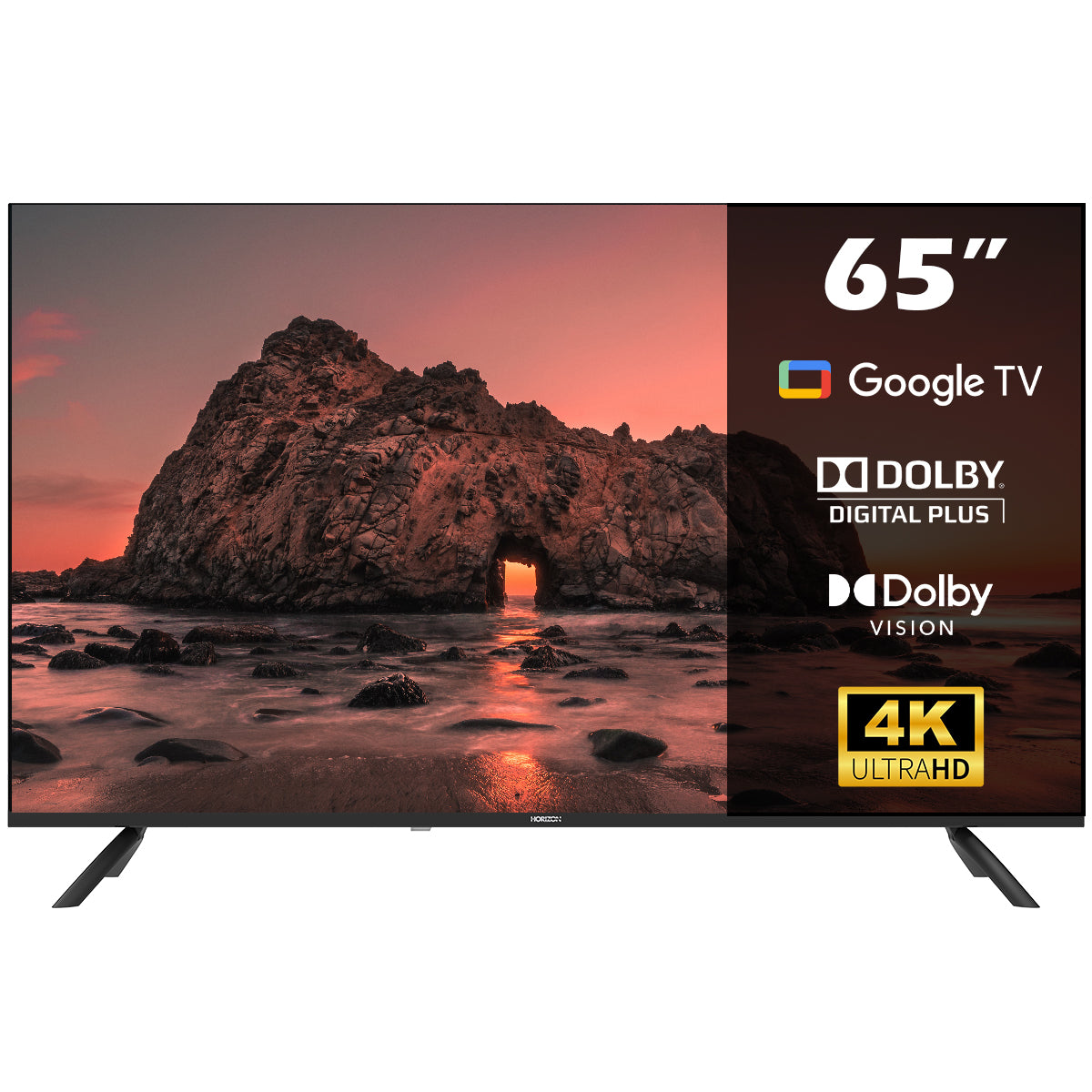 Horizon Smart TV - 4K LED Televisie - XT Line - ULTRA HD - WiFi - Netflix - Voice Assistant - Ultra Narrow