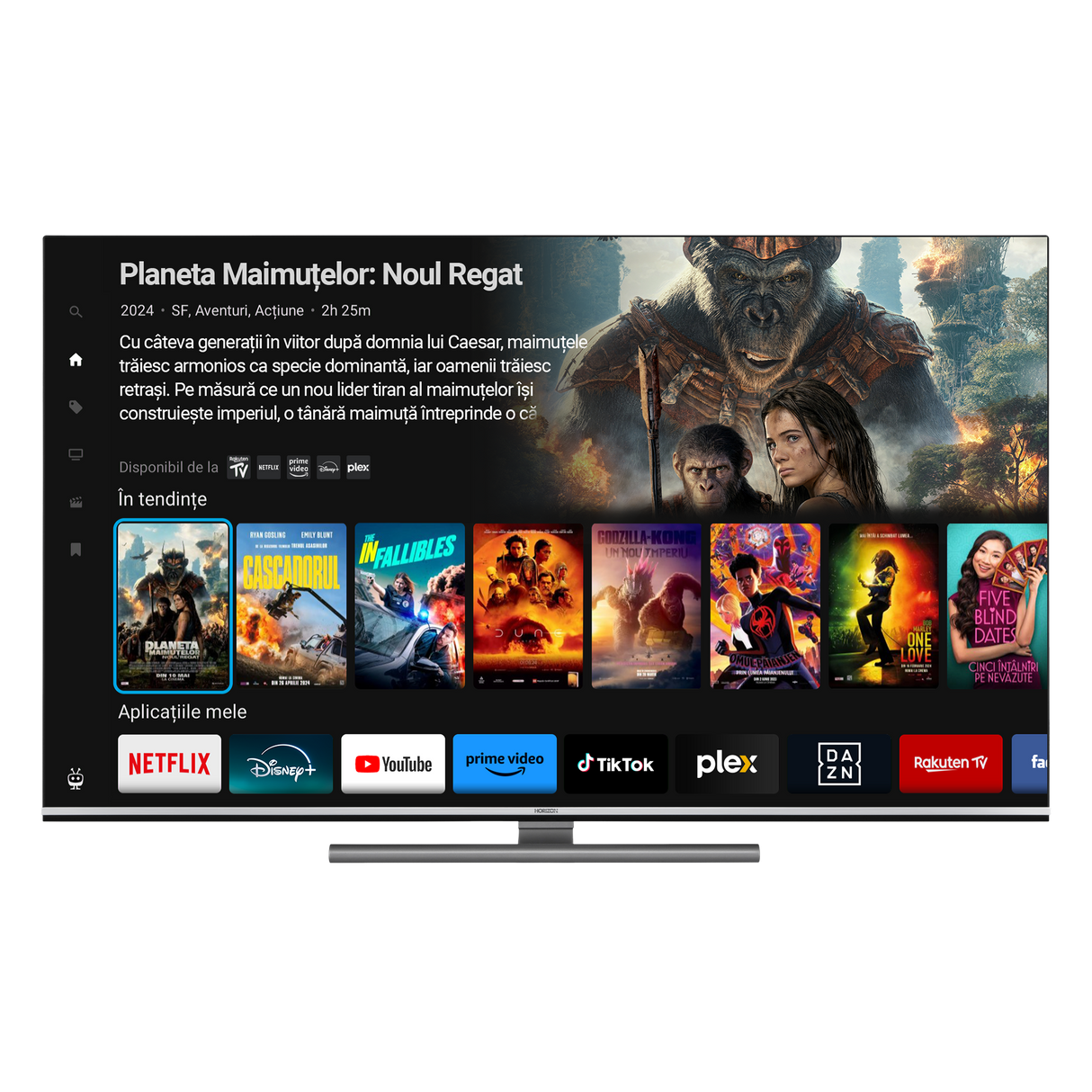 Horizon Smart TV - 4K ULTRA HD OLED Televisie - XT Line - JBL SOUND - WiFi - Frameless