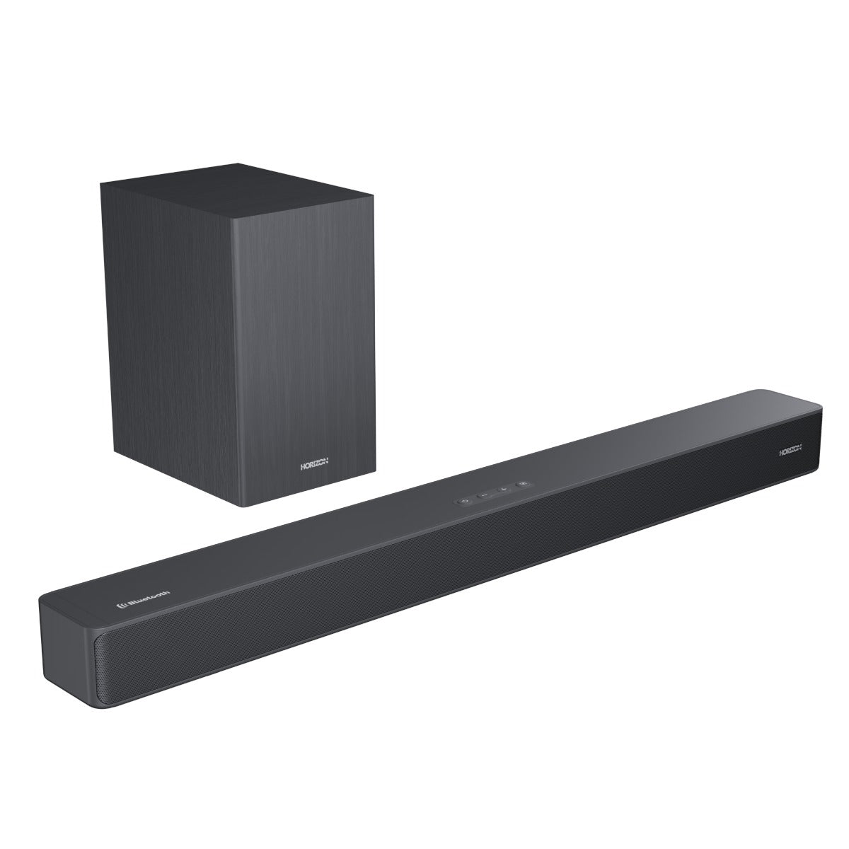 Horizon Soundbar met Subwoofer voor TV - Bluetooth - 2.1CH - 60W - Speaker - Antraciet