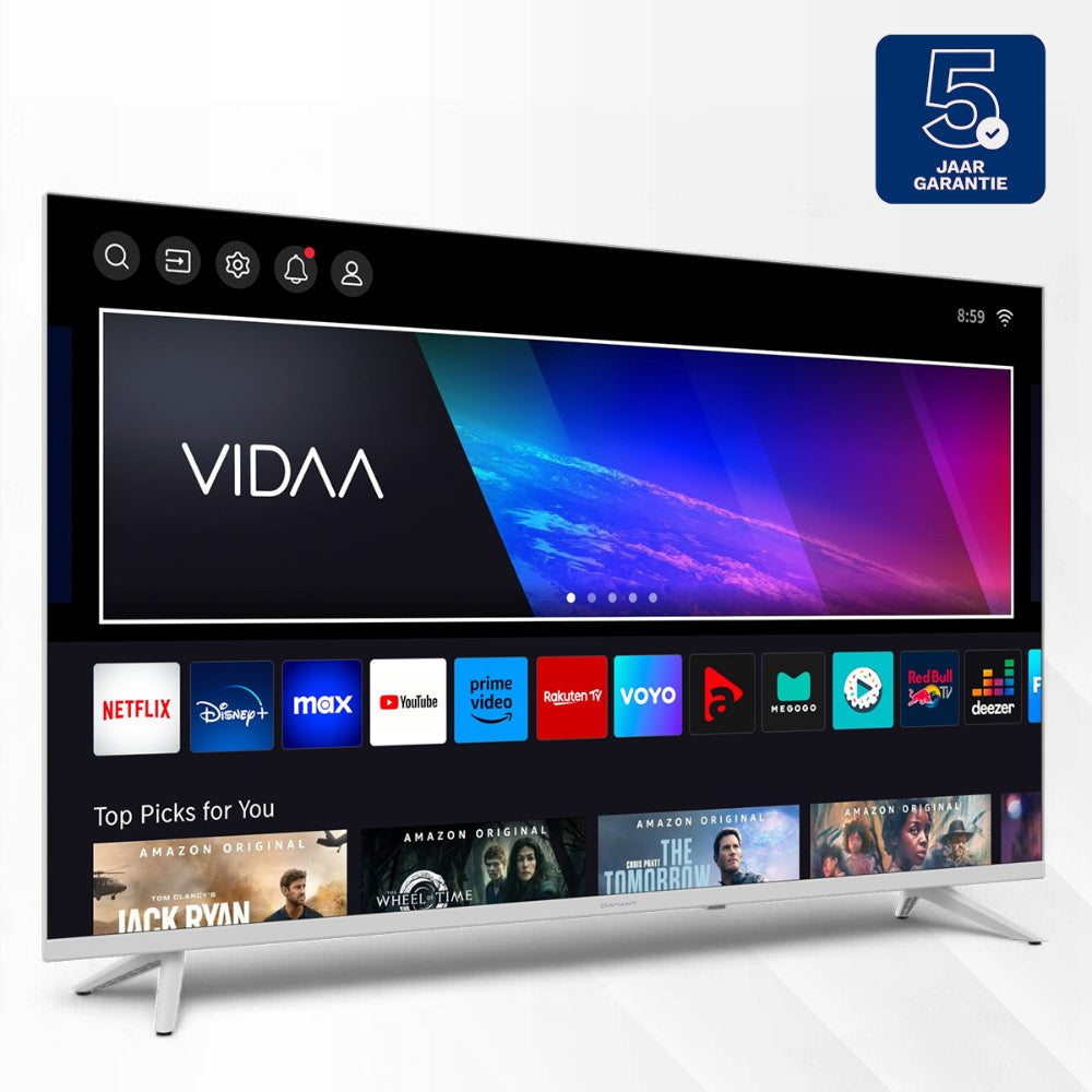 Horizon Smart TV - Full HD LED Televisie - Diamant Serie - WiFi - Netflix - Frameless