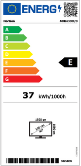 Horizon TV - Full HD LED Televisie - XT Line  - Ultra Narrow - Dolby Audio